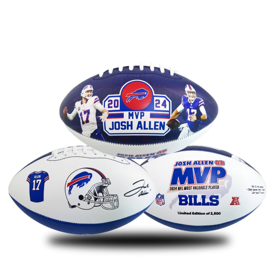 Josh Allen QB 2024 NFL MVP Exclusive Limited Edition Football